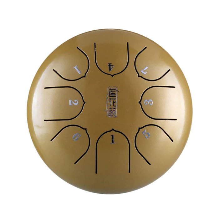 Steel Tongue Drum - 6 Inch 8 Notes G Tune